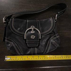 Coach Mini Hobo Black Purse